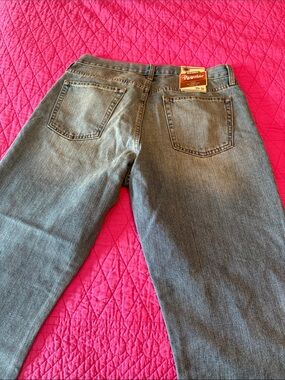 Men's Gray Relaxed Jeans - Regular Fit